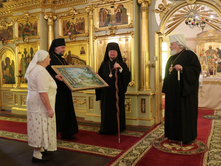 В ходе торжеств 125-летия Выборгской епархии состоялся визит главы Финляндской Православной Церкви архиепископа Льва в Коневский Рождество-Богородичный монастырь