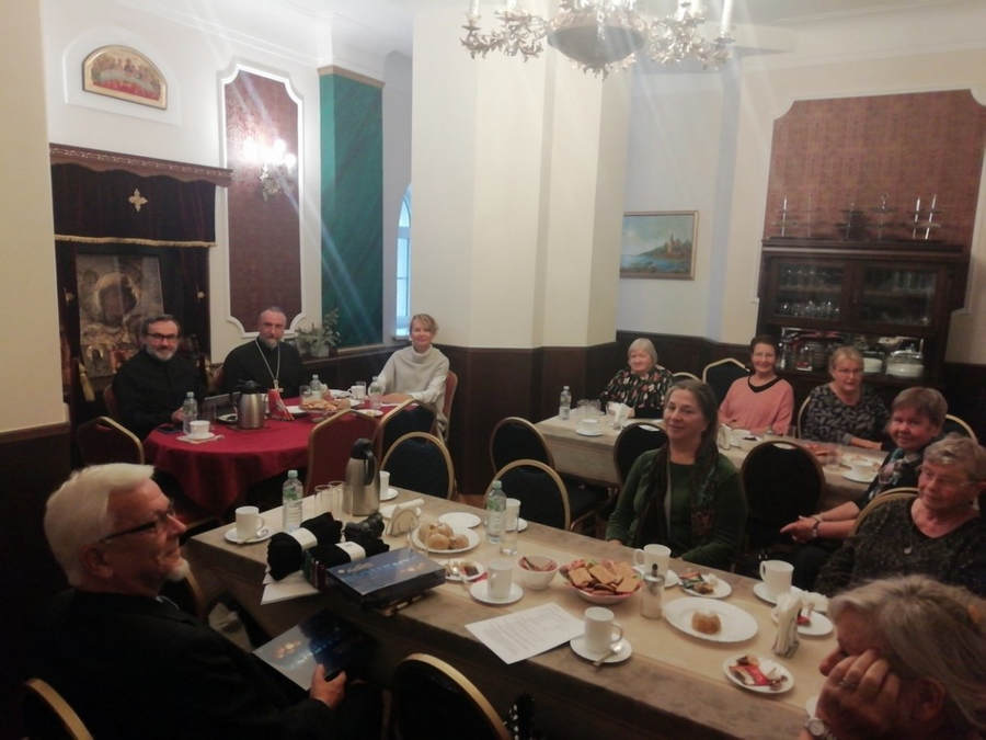 На подворье Коневской обители в Санкт-Петербурге состоялось заседание правления общества Коневец