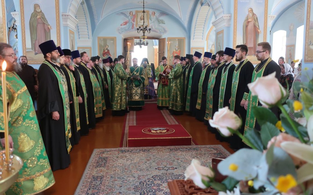 Начало торжеств дня памяти преподобного Арсения Коневского